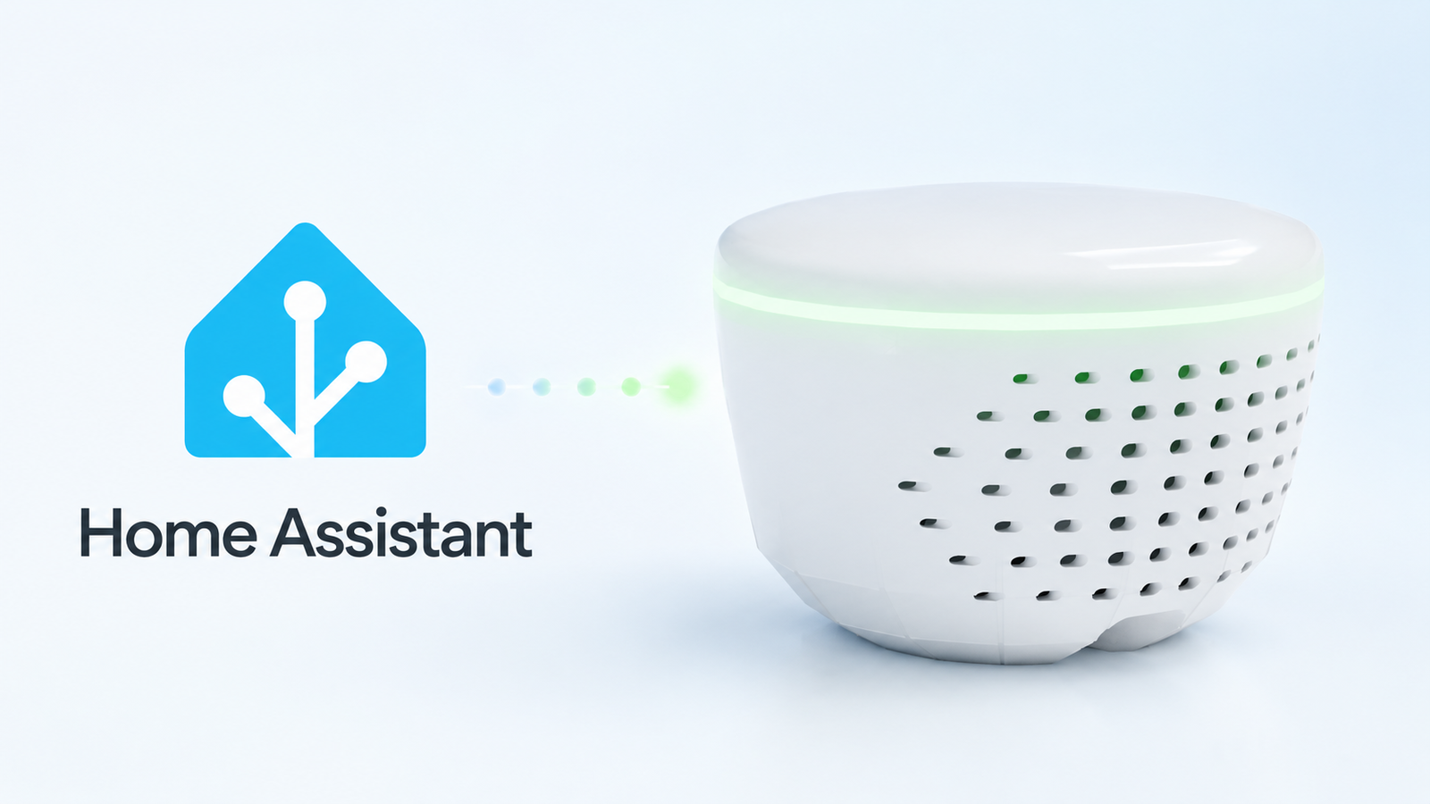 HAVEN Room Monitor streaming live air-quality data into Home Assistant